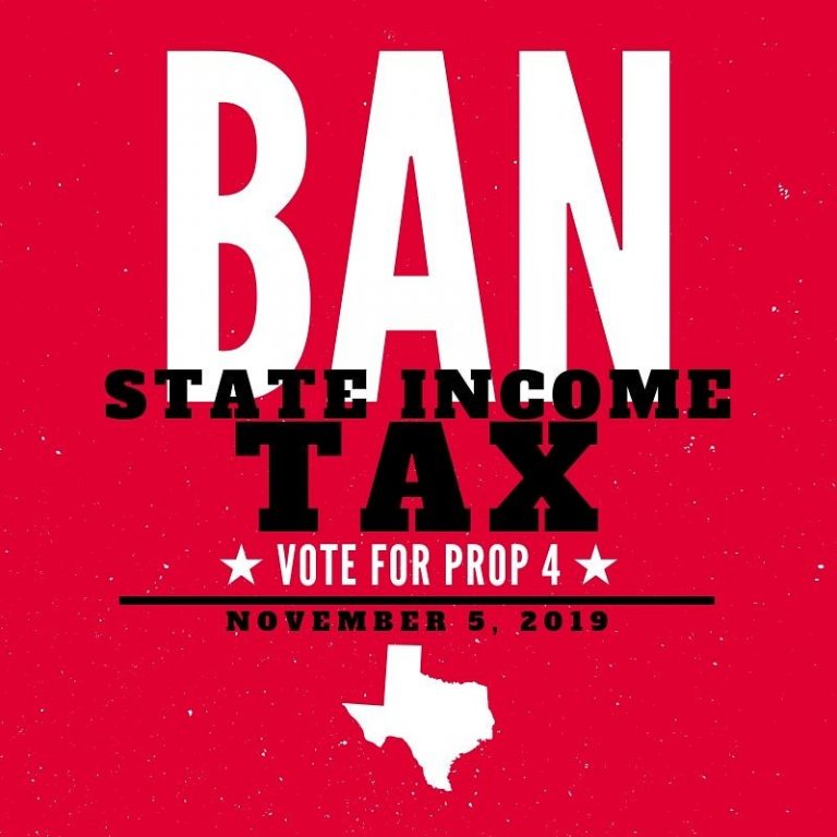 Voting Yes for the state income tax ban