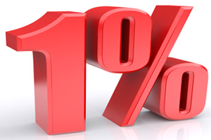You need to be a 1%er